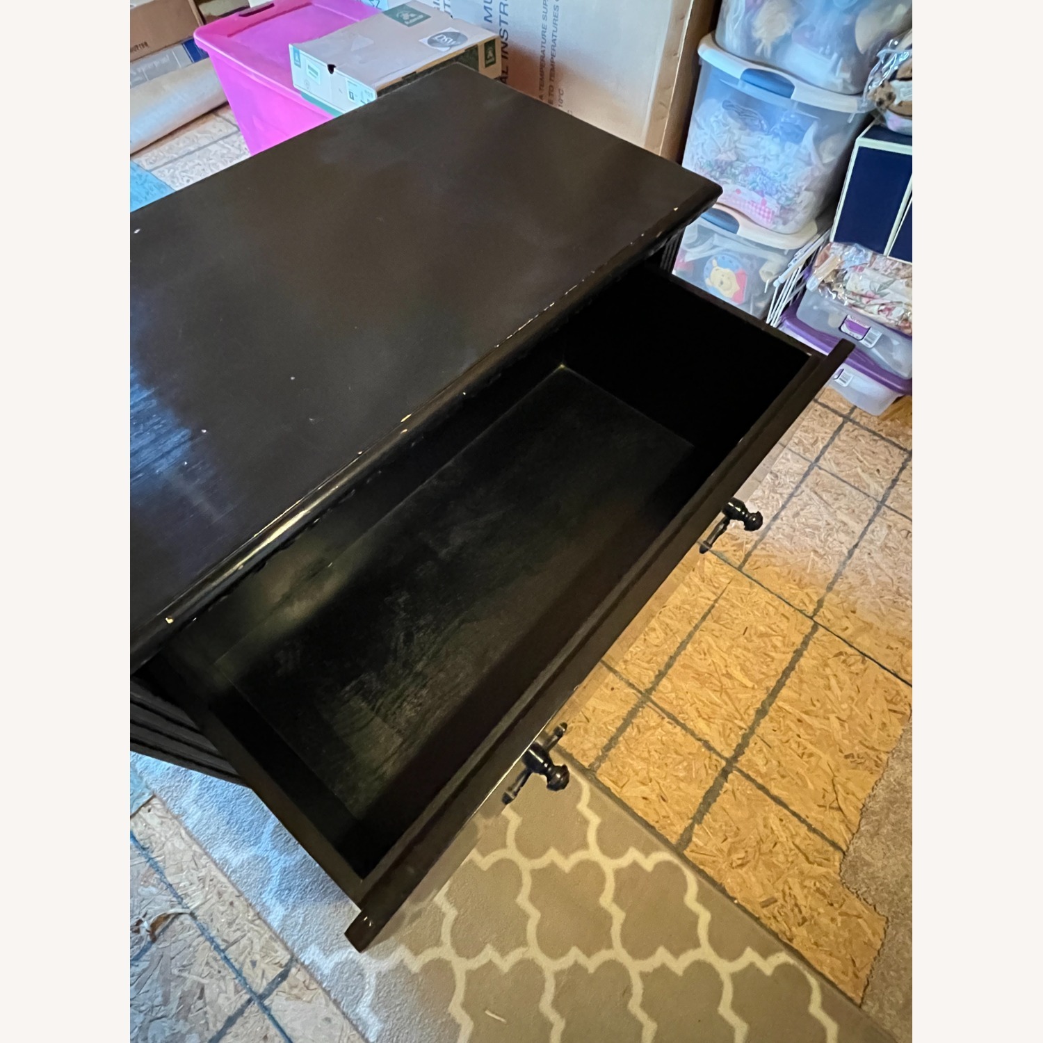 Thomasville Furniture Industries Black Wood Chest - image-4