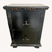 Thomasville Furniture Industries Black Nightstand