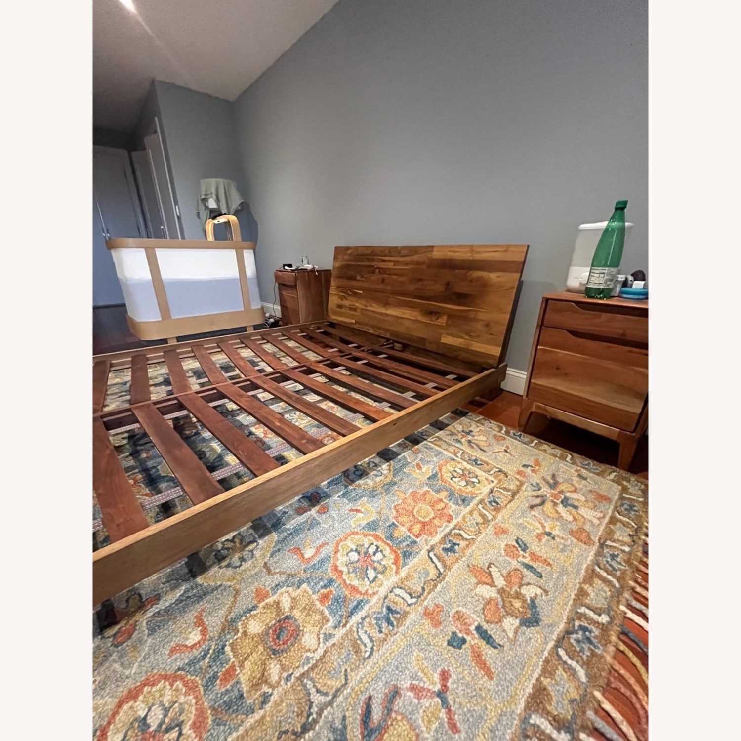 CB2 Dondra Natural Wood Queen Bed - image-4