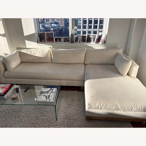 Used Crate and Barrel Pacific 2pc Sectional  for sale on AptDeco