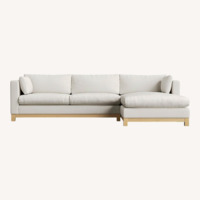 Crate and Barrel Pacific 2pc Sectional