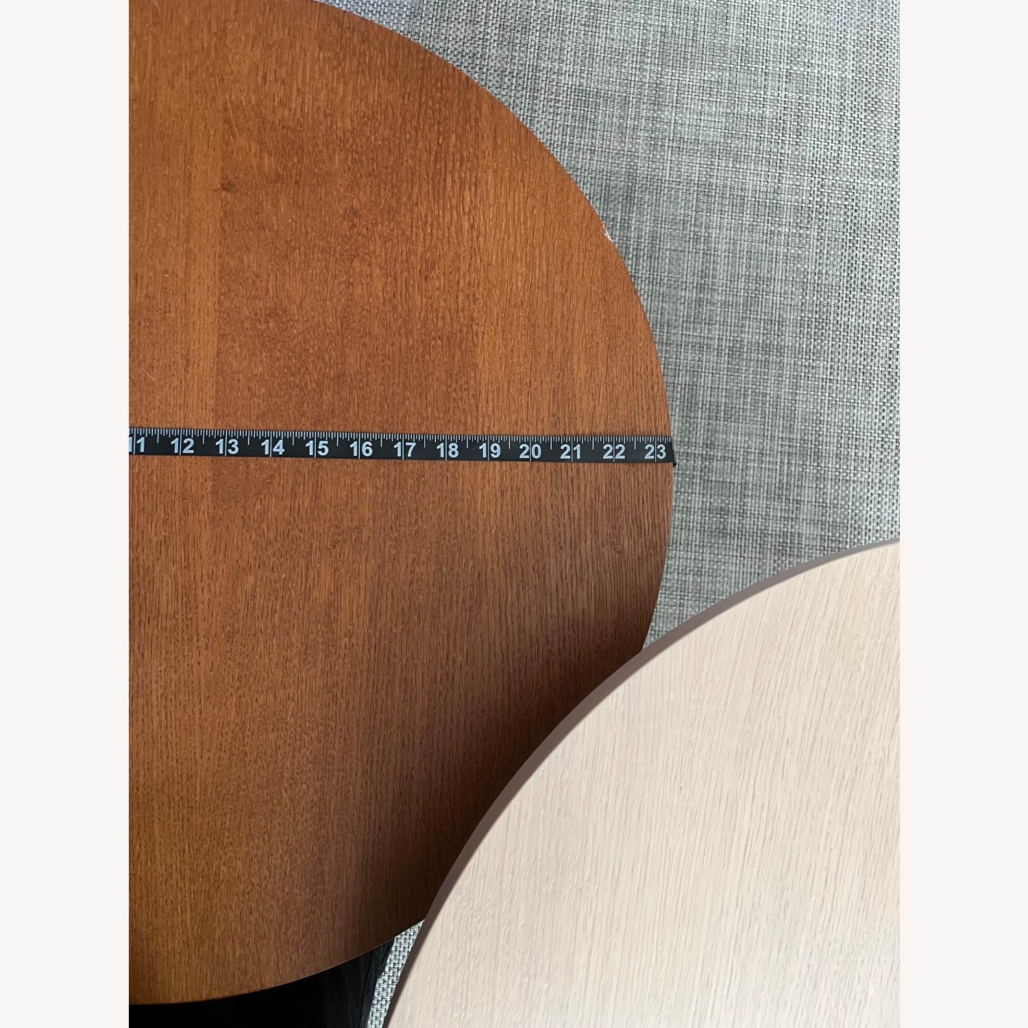 Andreu World Natural Wood Side Tables - image-9