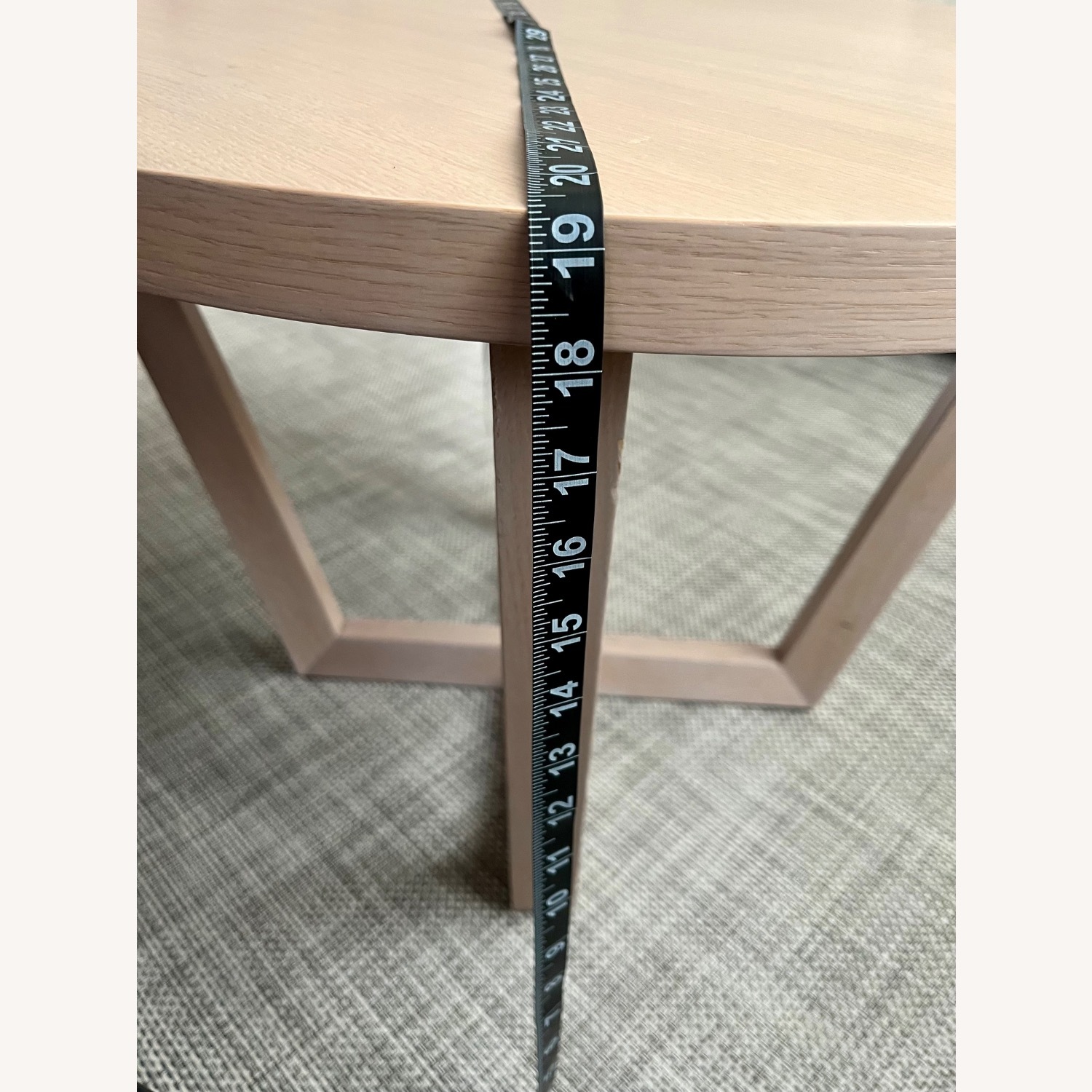 Andreu World Natural Wood Side Tables - image-11