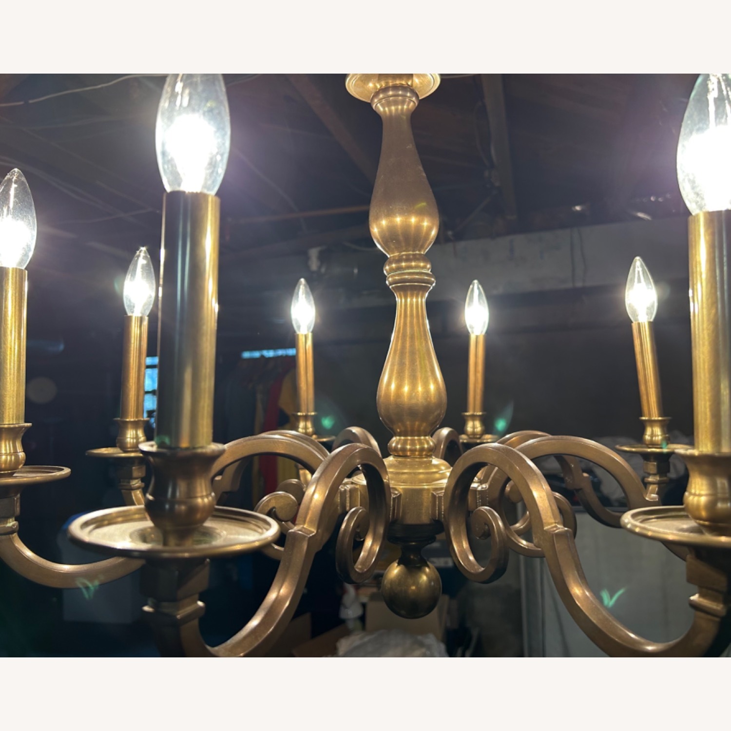Classic Design Brass Ceiling Lamp - image-4
