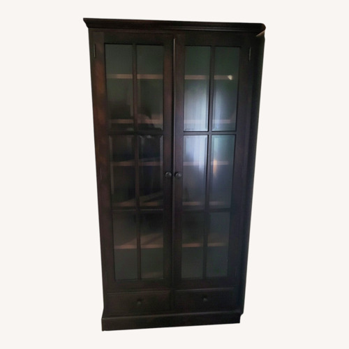 Used Japanese Wooden Wardrobe Cabinet for sale on AptDeco