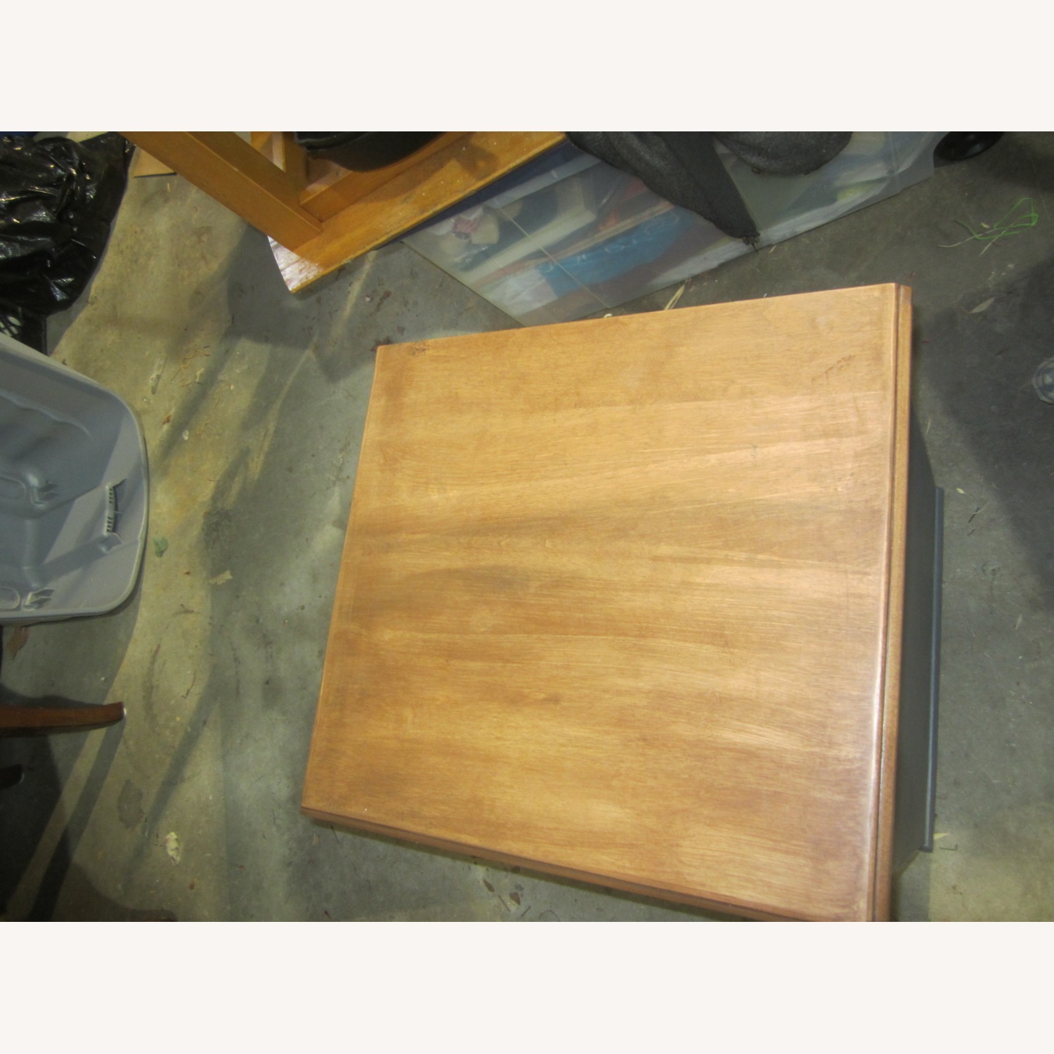 Pottery Barn Kids Blue Wood Nightstand - image-8