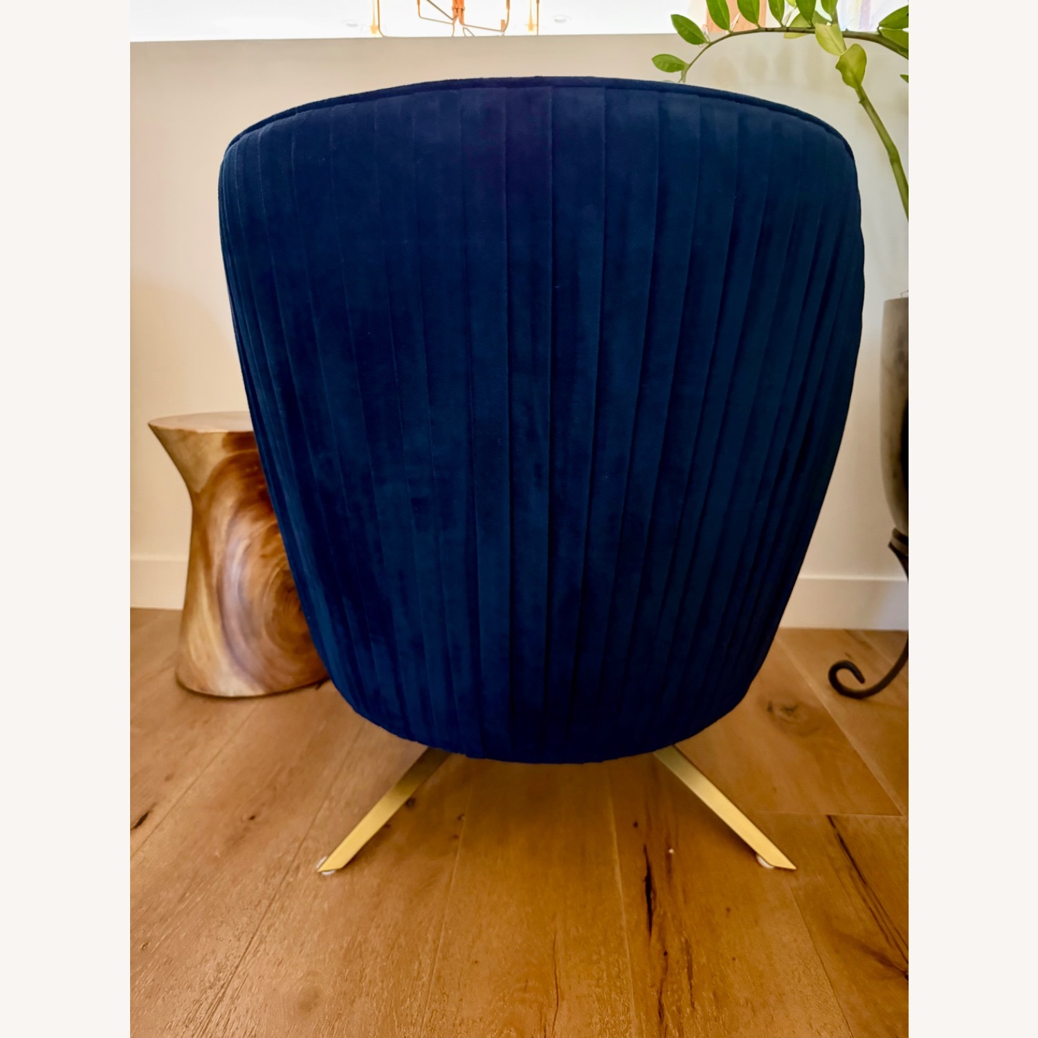 West Elm Roar & Rabbit Velvet Chair - image-7