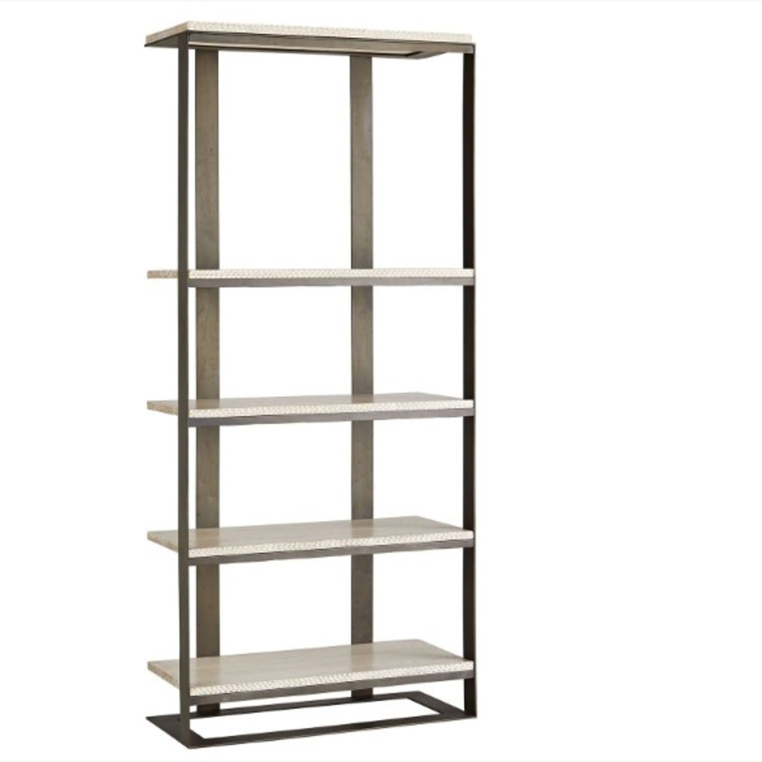 Arteriors Black Iron White Wood  Etagere  - image-4