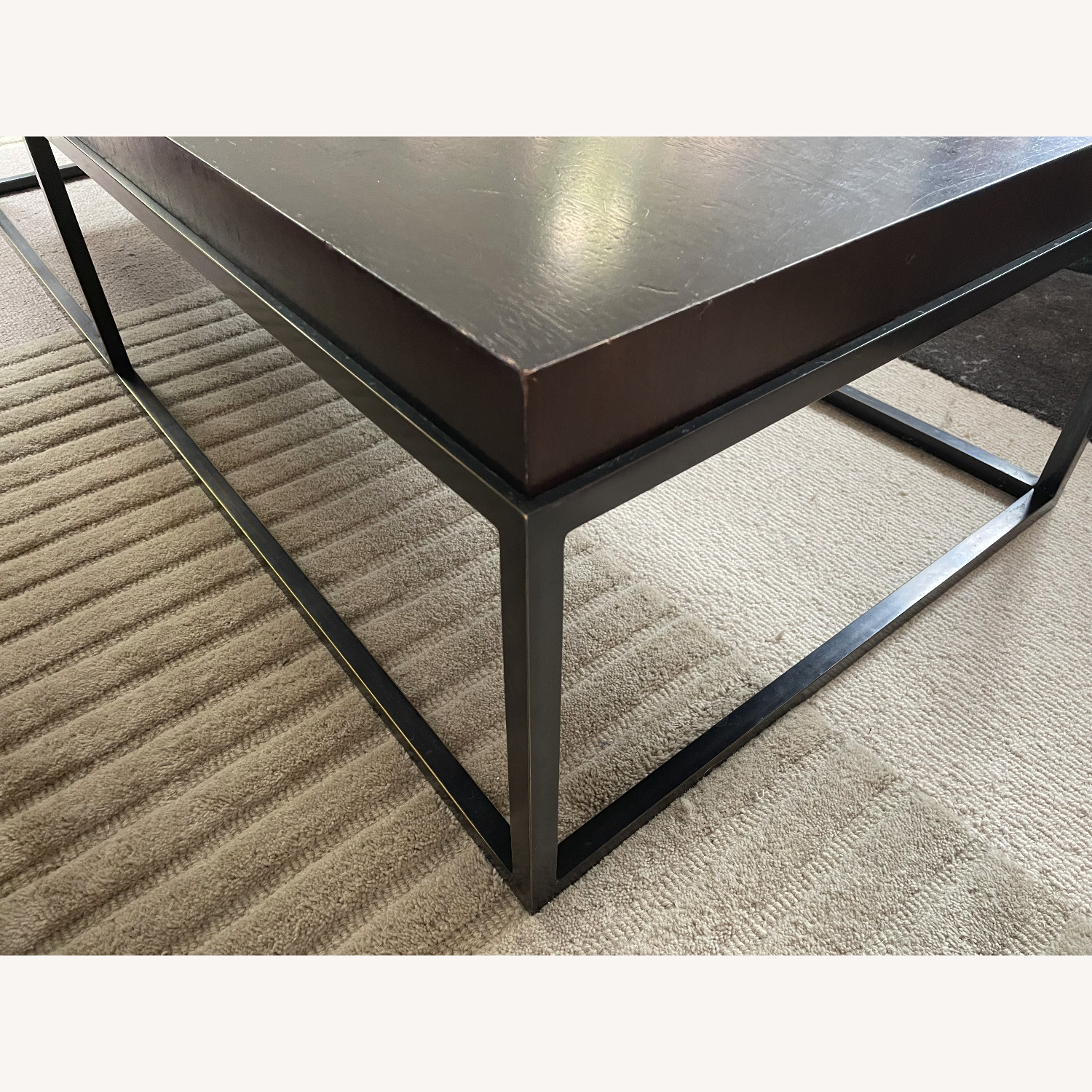 Nicholas Oak Rectangular Coffee Table - image-5