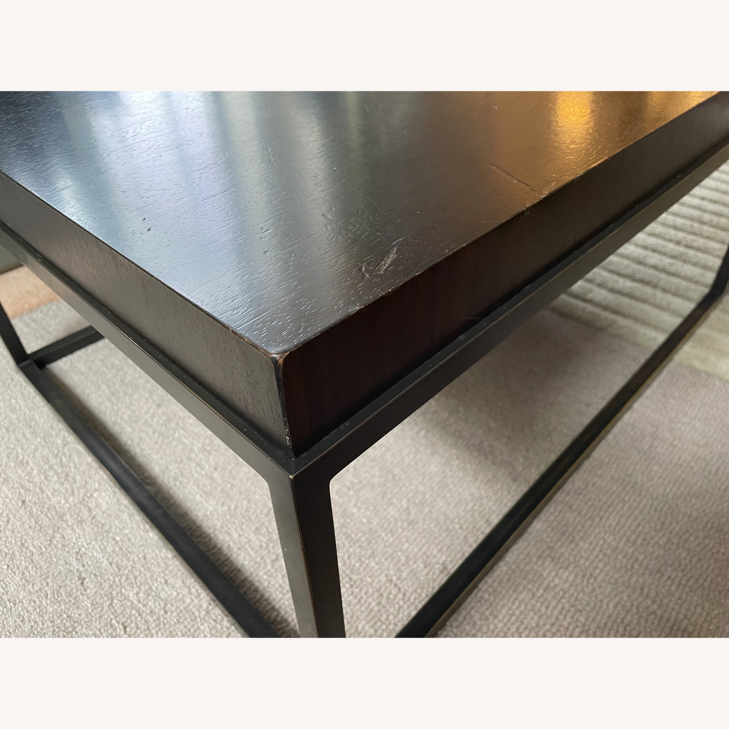 Nicholas Oak Rectangular Coffee Table - image-6