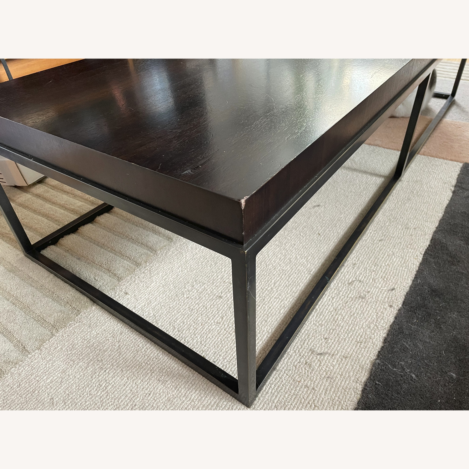Nicholas Oak Rectangular Coffee Table - image-4