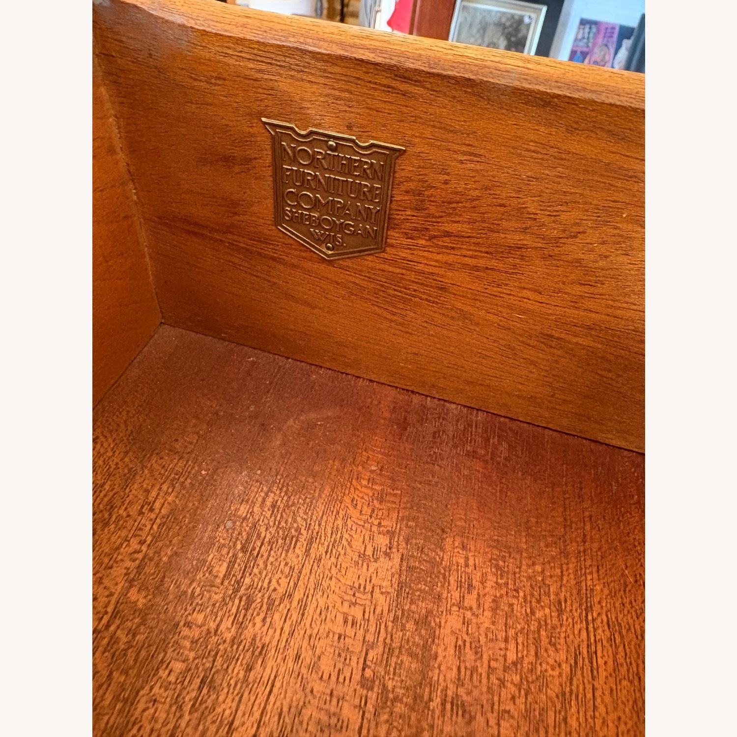 North Shore Furniture Green Wood Dresser - image-7