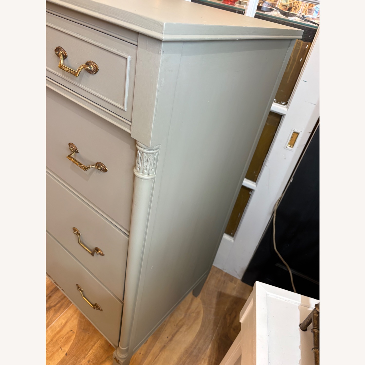 North Shore Furniture Green Wood Dresser - image-12