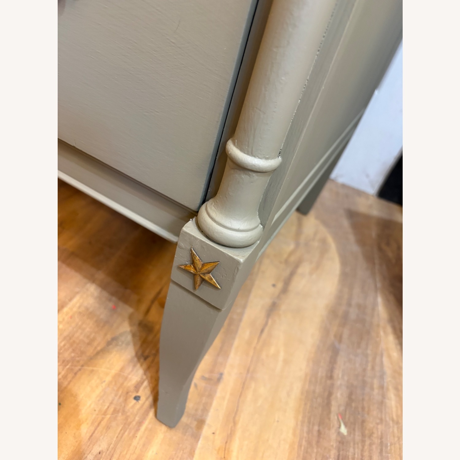 North Shore Furniture Green Wood Dresser - image-11