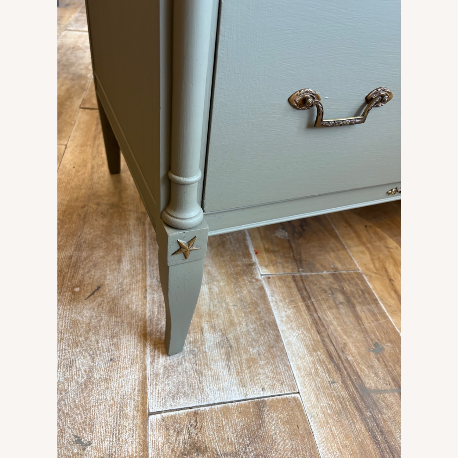 North Shore Furniture Green Wood Dresser - image-14