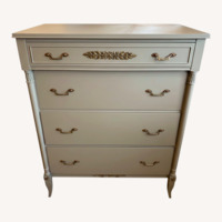 North Shore Furniture Green Wood Dresser