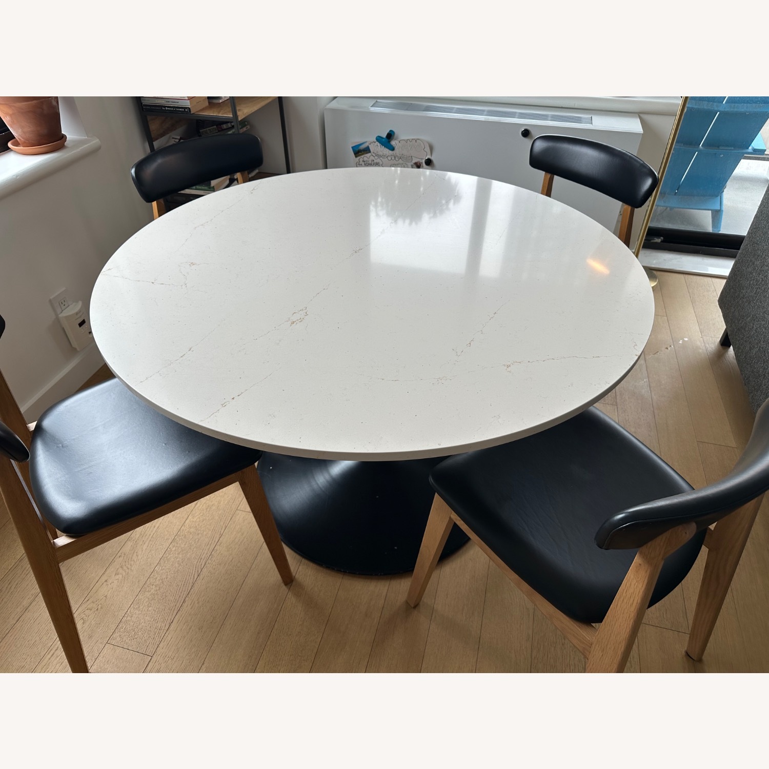 Room & Board Aria White Dining Table - image-9