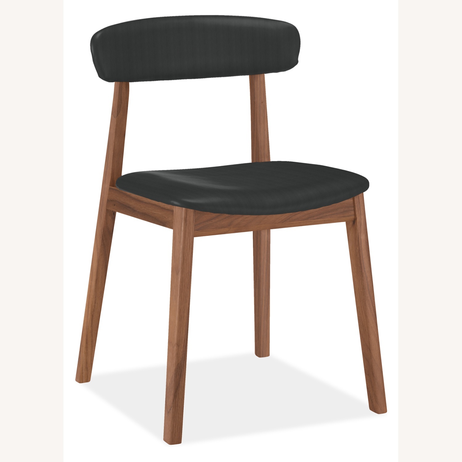 Room & Board Errol Black Leather Dining Chairs - image-8