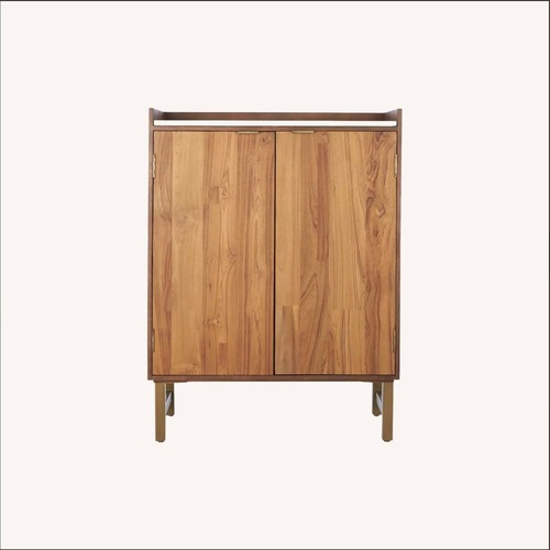 Used Crate & Barrel Cantina Bar Cabinet for sale on AptDeco