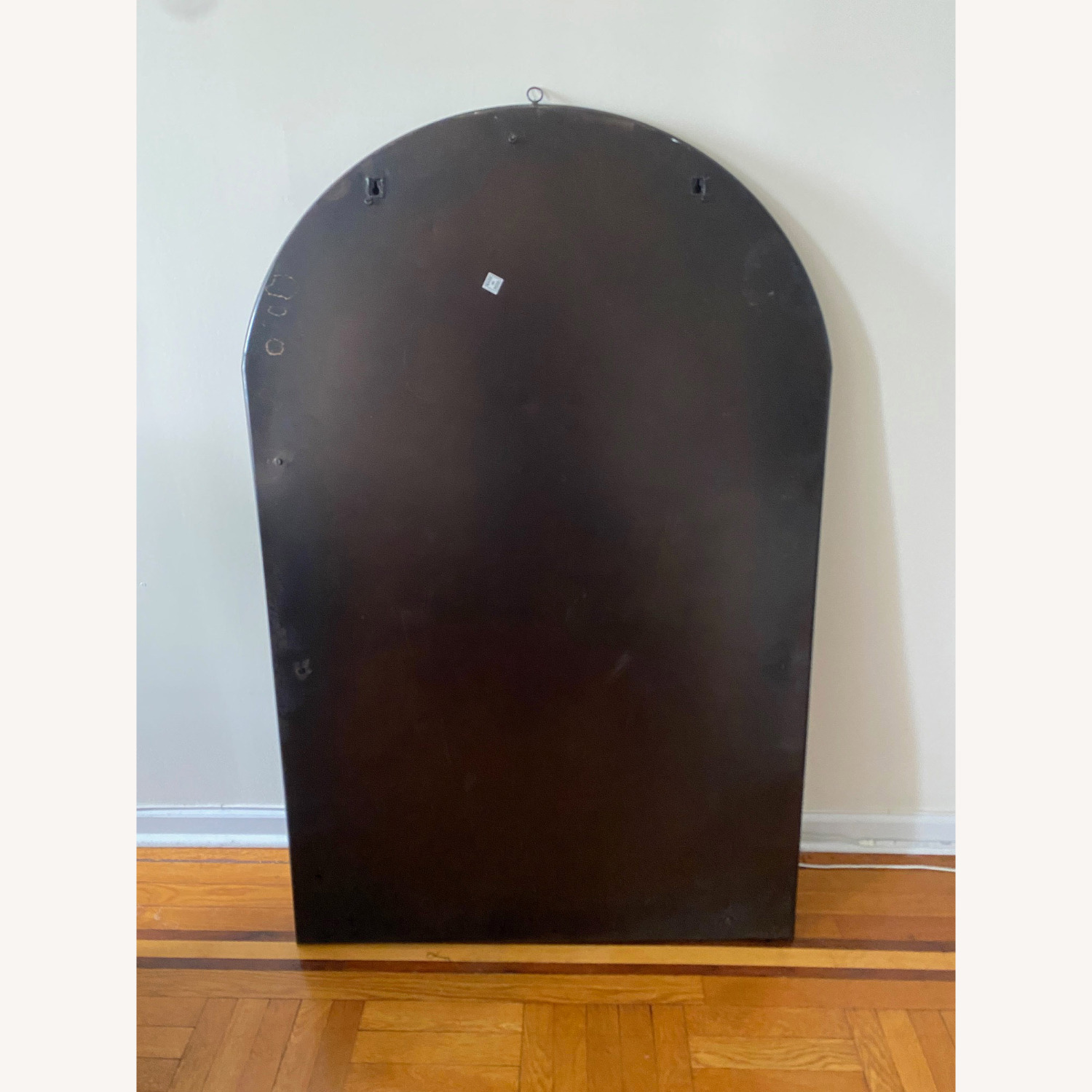 Arhaus Dark Brown Wrought Iron Floor Mirror - image-5