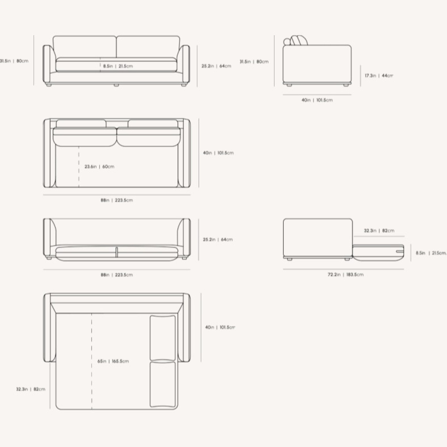 Rove Concepts Milo Blue Velvet Sleeper Sofa - image-4
