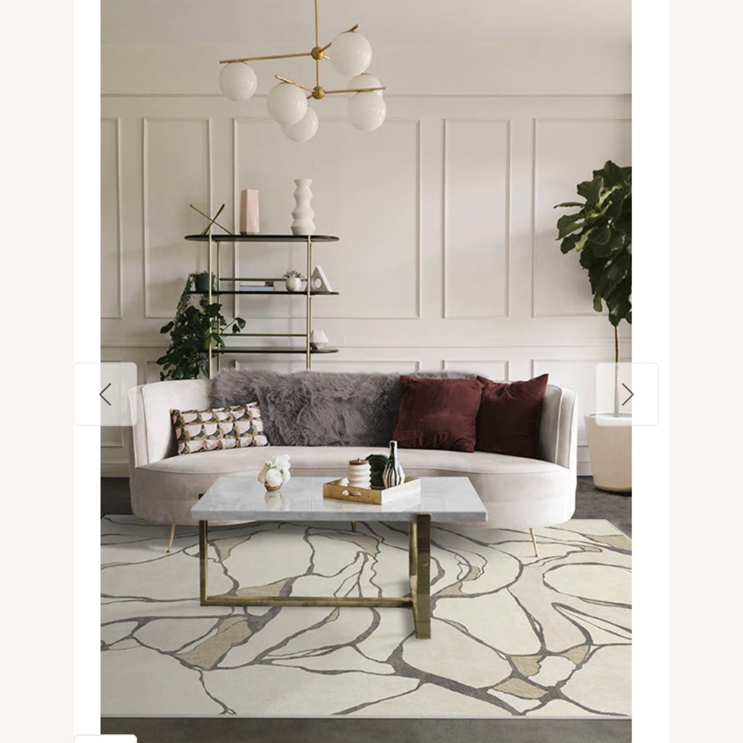 Ruggable Nina Takesh Area Rug 5' x 7'-non tufted - image-4