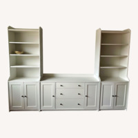 IKEA Hauga White Media Storage & Bookcases