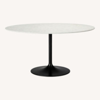 Julian Light Gray Stone Dining Table