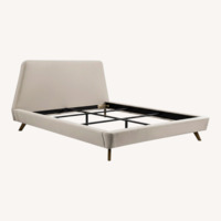 Upholstered Platform Bed & Bed Frame in Queen 