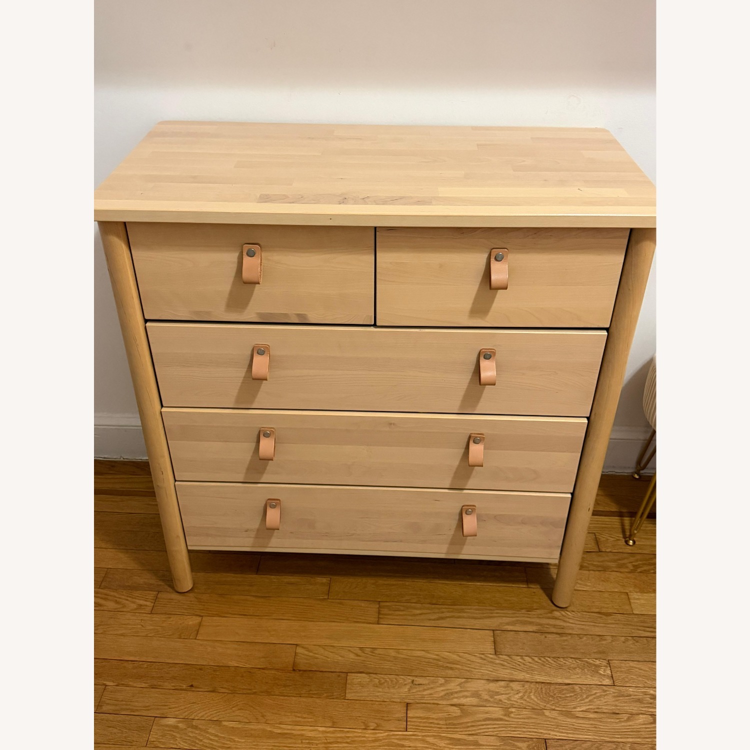 IKEA Björksnäs 5-Drawer Chest, Birch - image-3