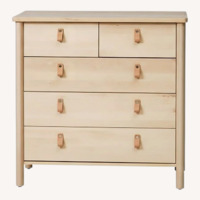 IKEA Björksnäs 5-Drawer Chest, Birch