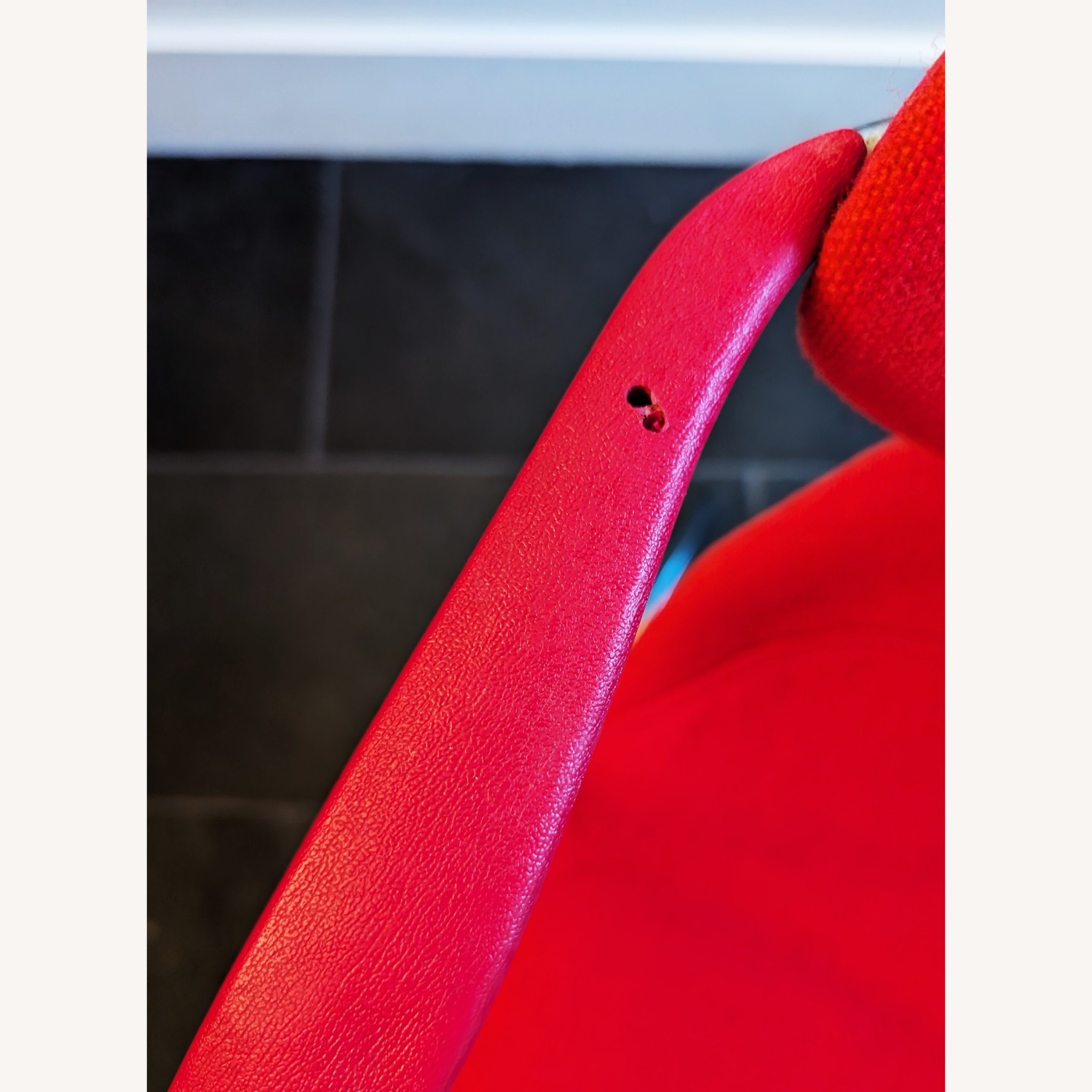 Vintage/Antique Acton Stacker Red Accent Chairs - image-3