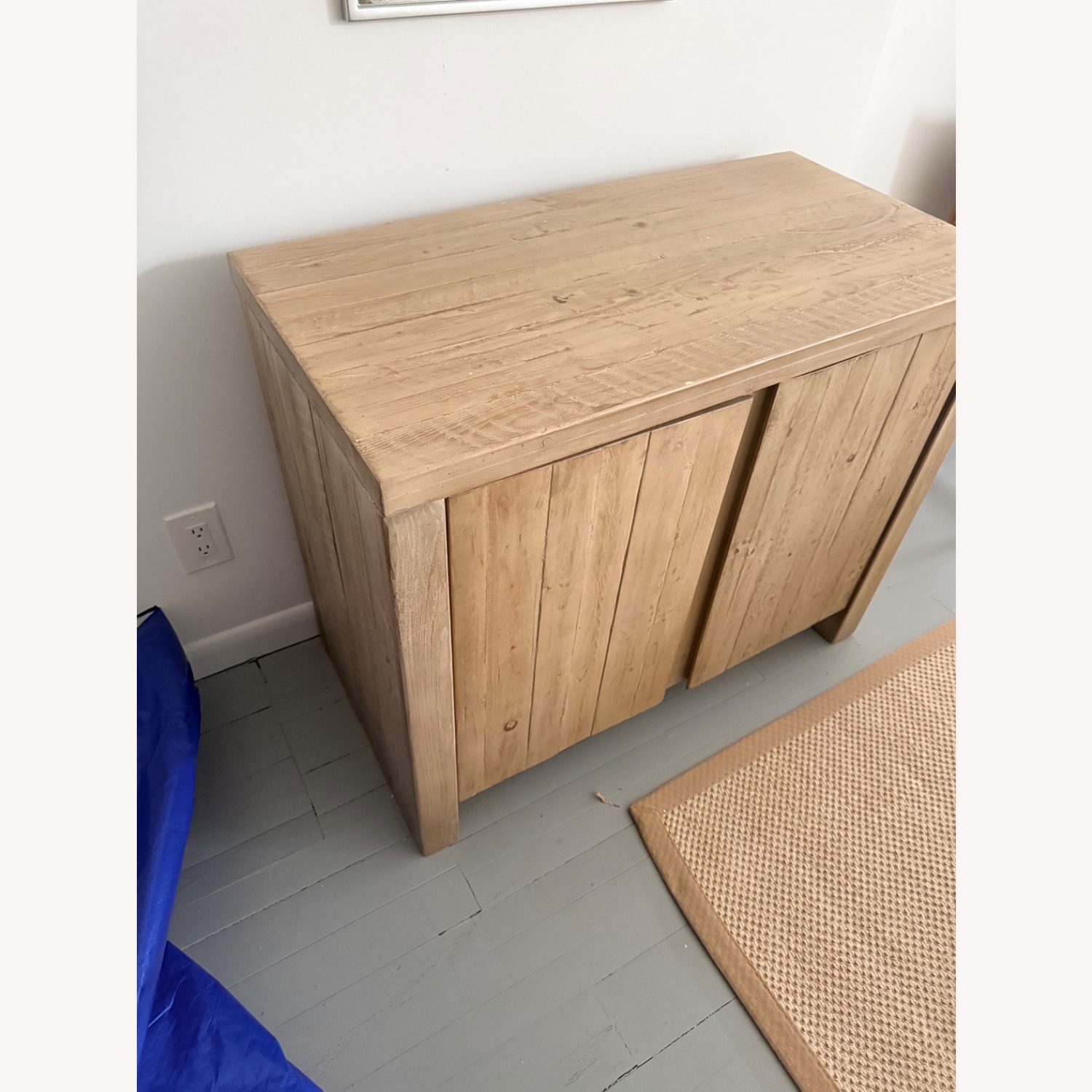 Pottery Barn Light Brown Wood Sideboard - image-3