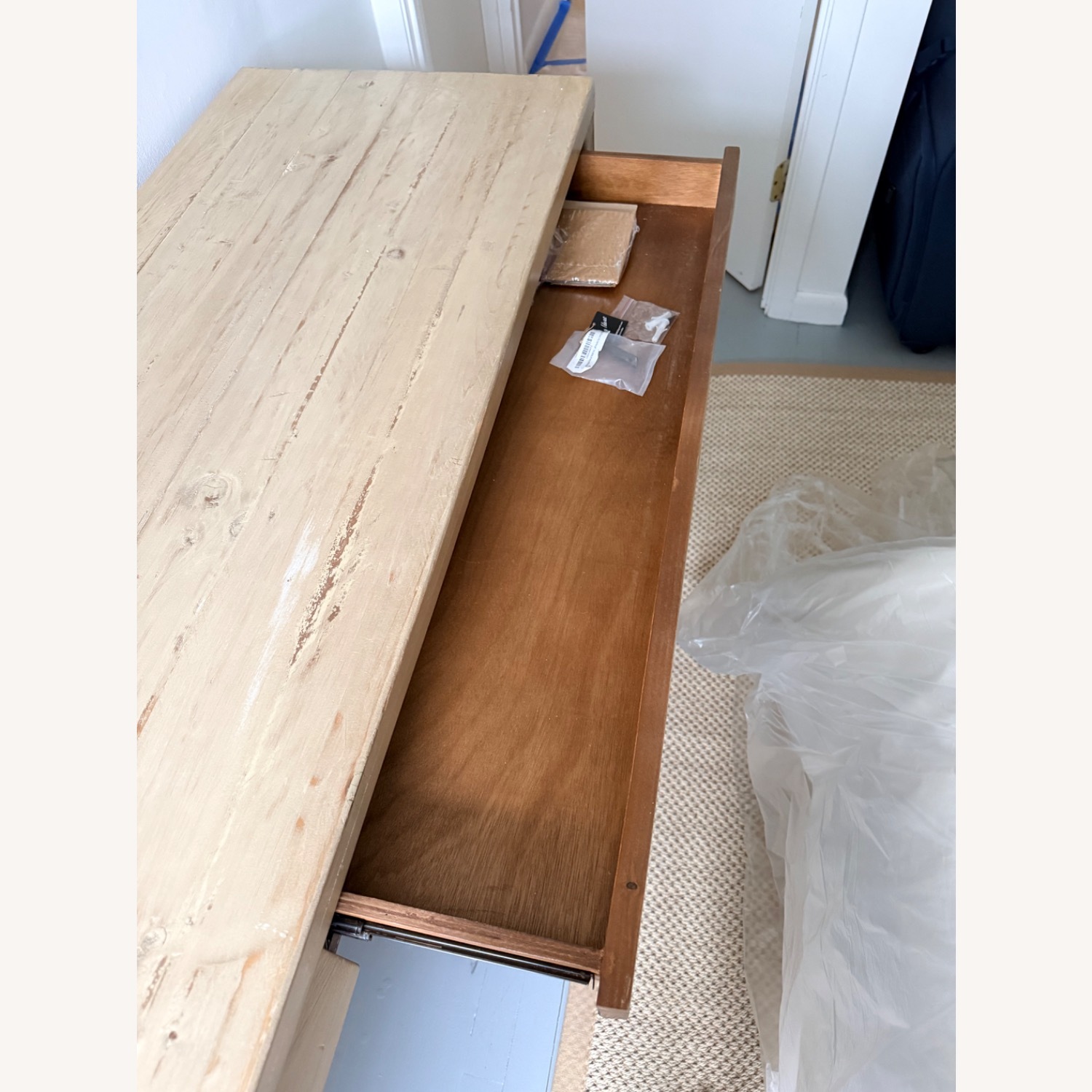 Pottery Barn Pismo Reclaimed Wood Console Desk - image-6