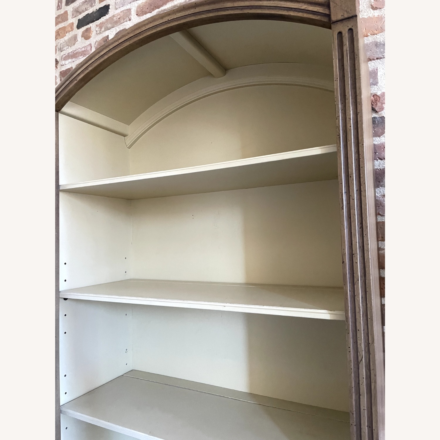 Vintage/Antique Finds Dark Brown Wood Bookcase - image-4