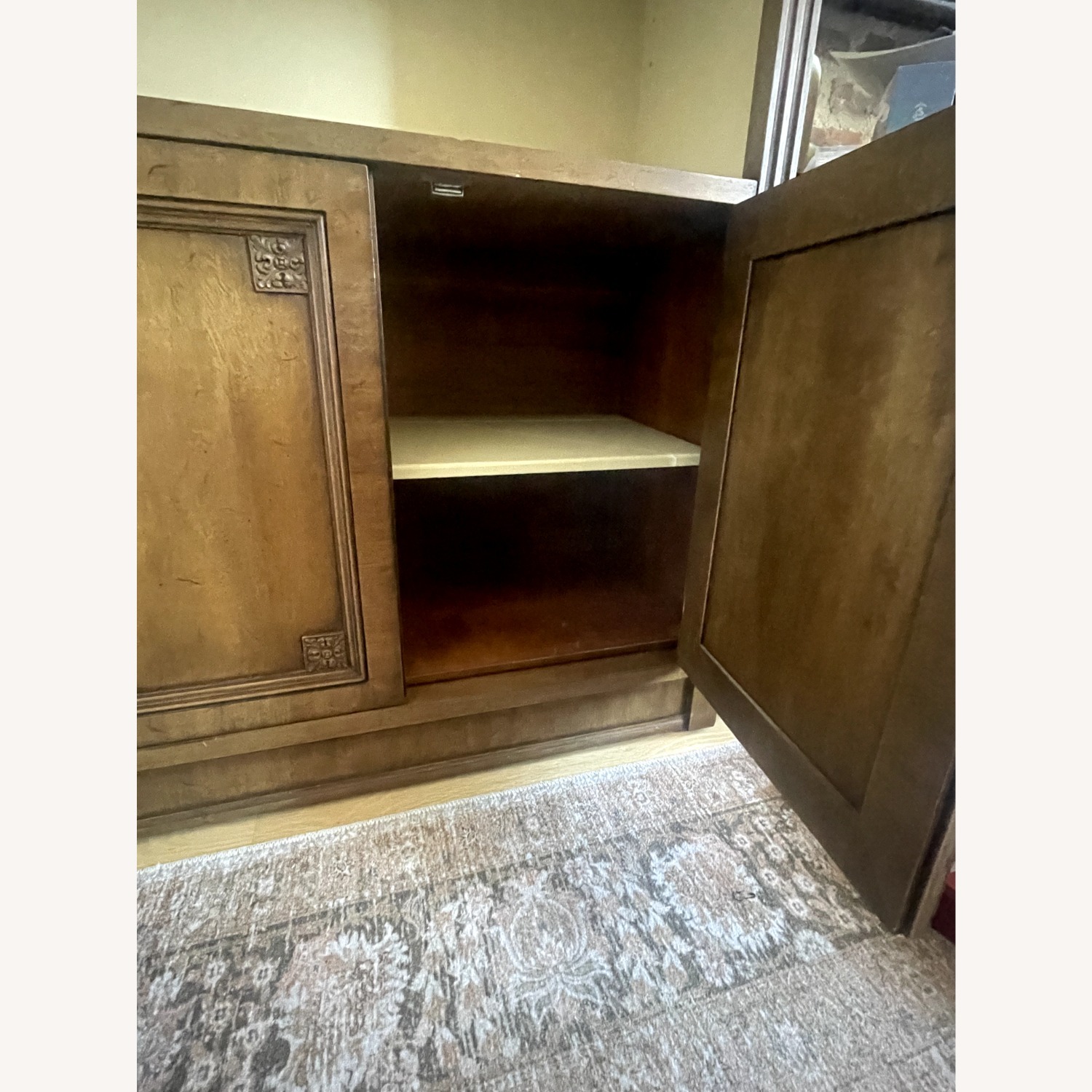 Vintage/Antique Finds Dark Brown Wood Bookcase - image-6