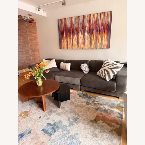 Used Room & Borad Mira Gray Sofa  for sale on AptDeco