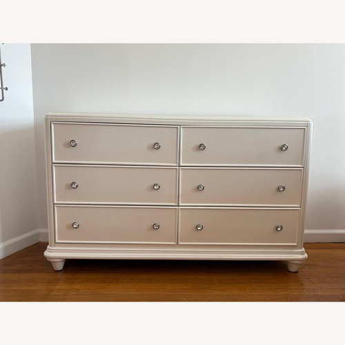 Used Joscelyn White Wood Dresser for sale on AptDeco
