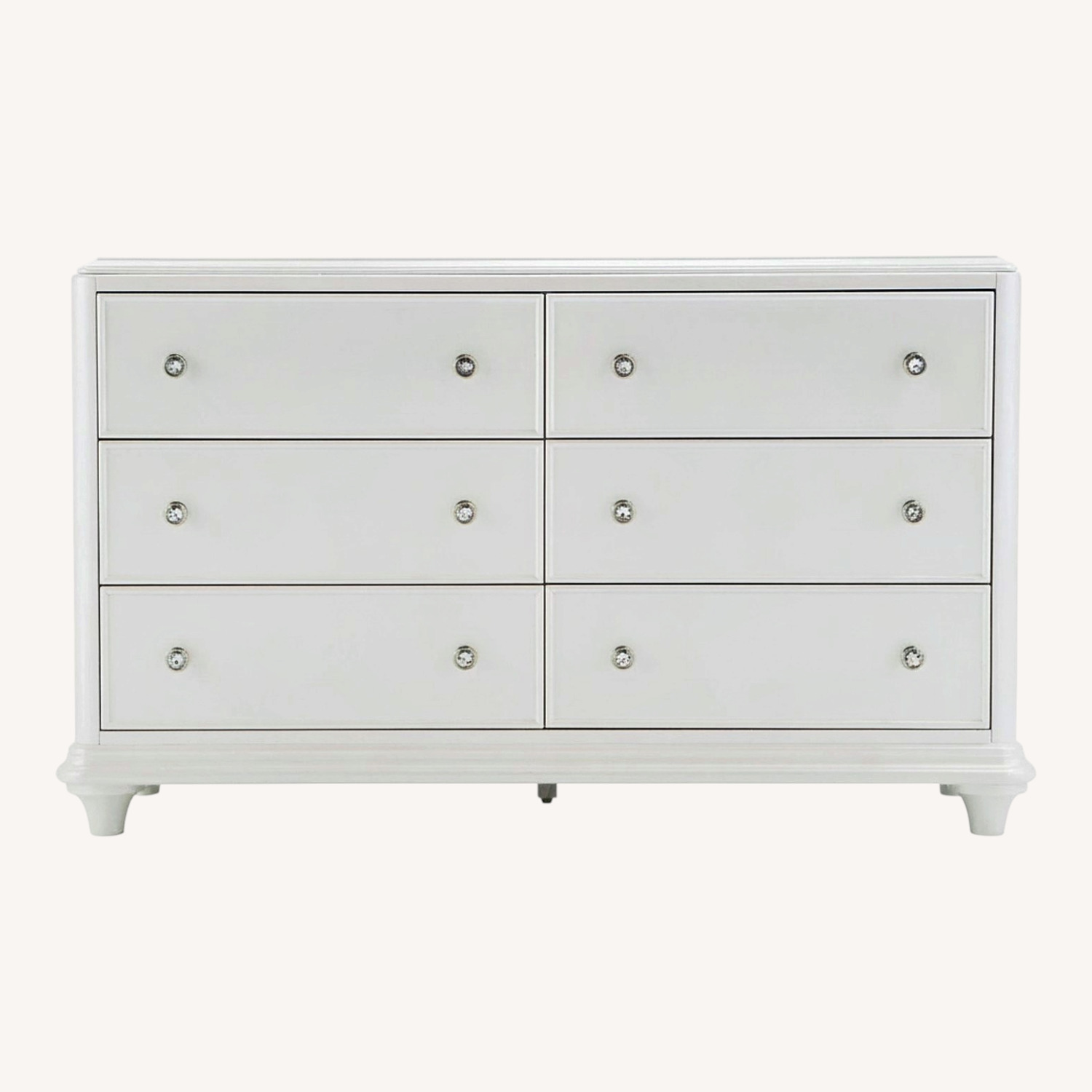 Joscelyn White Wood Dresser - image-0