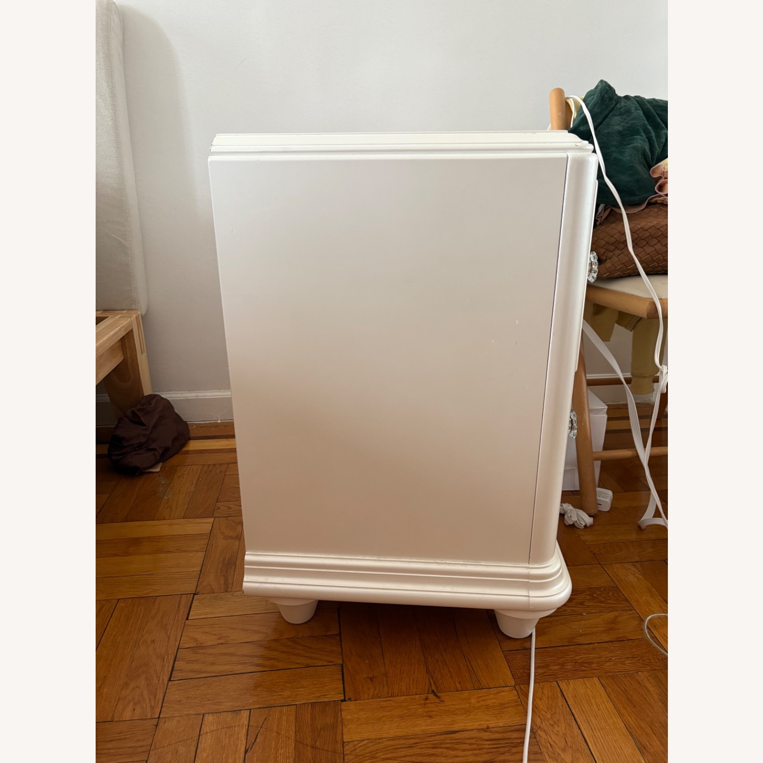 Liberty Furniture White Wood Nightstand - image-2