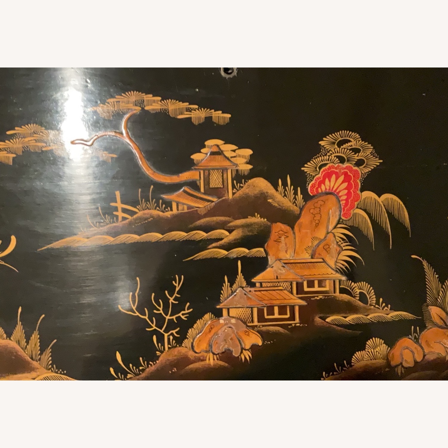 Black Lacquer Desk - image-5