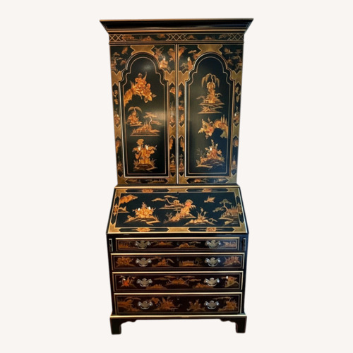 Used Black Lacquer Desk for sale on AptDeco