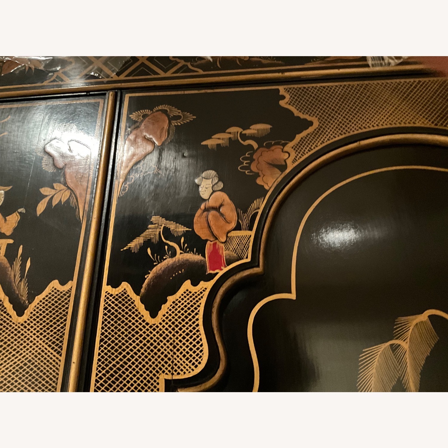 Black Lacquer Desk - image-7