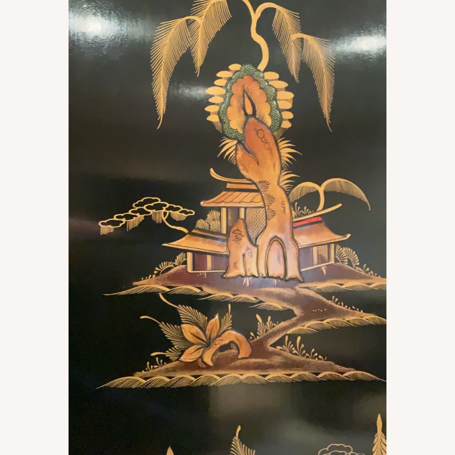 Black Lacquer Desk - image-6