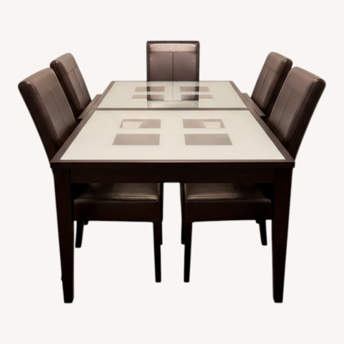 Used Design Within Reach Dark Brown Wood Dining Sets for sale on AptDeco