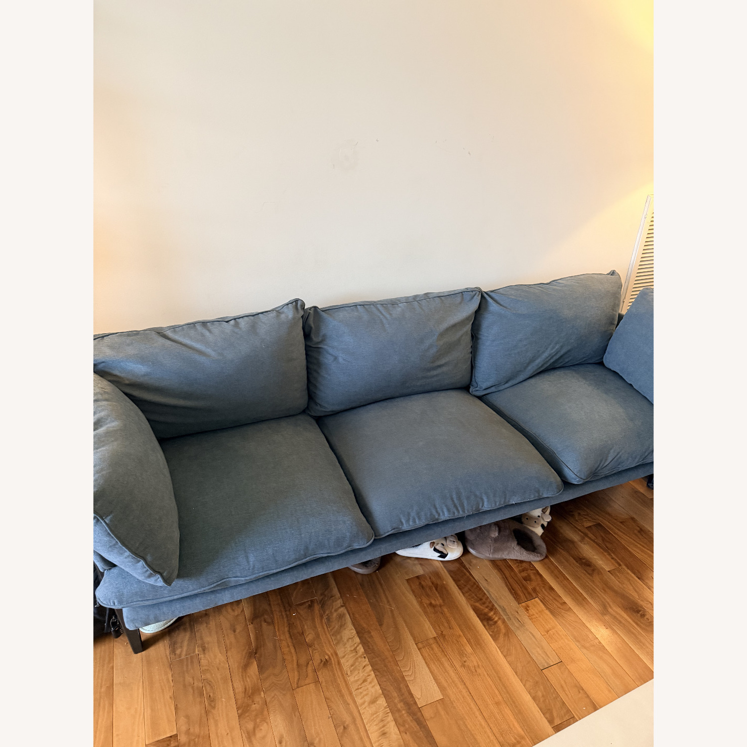 Floyd The Sofa Blue Fabric 3+ Seater Sofa - image-3