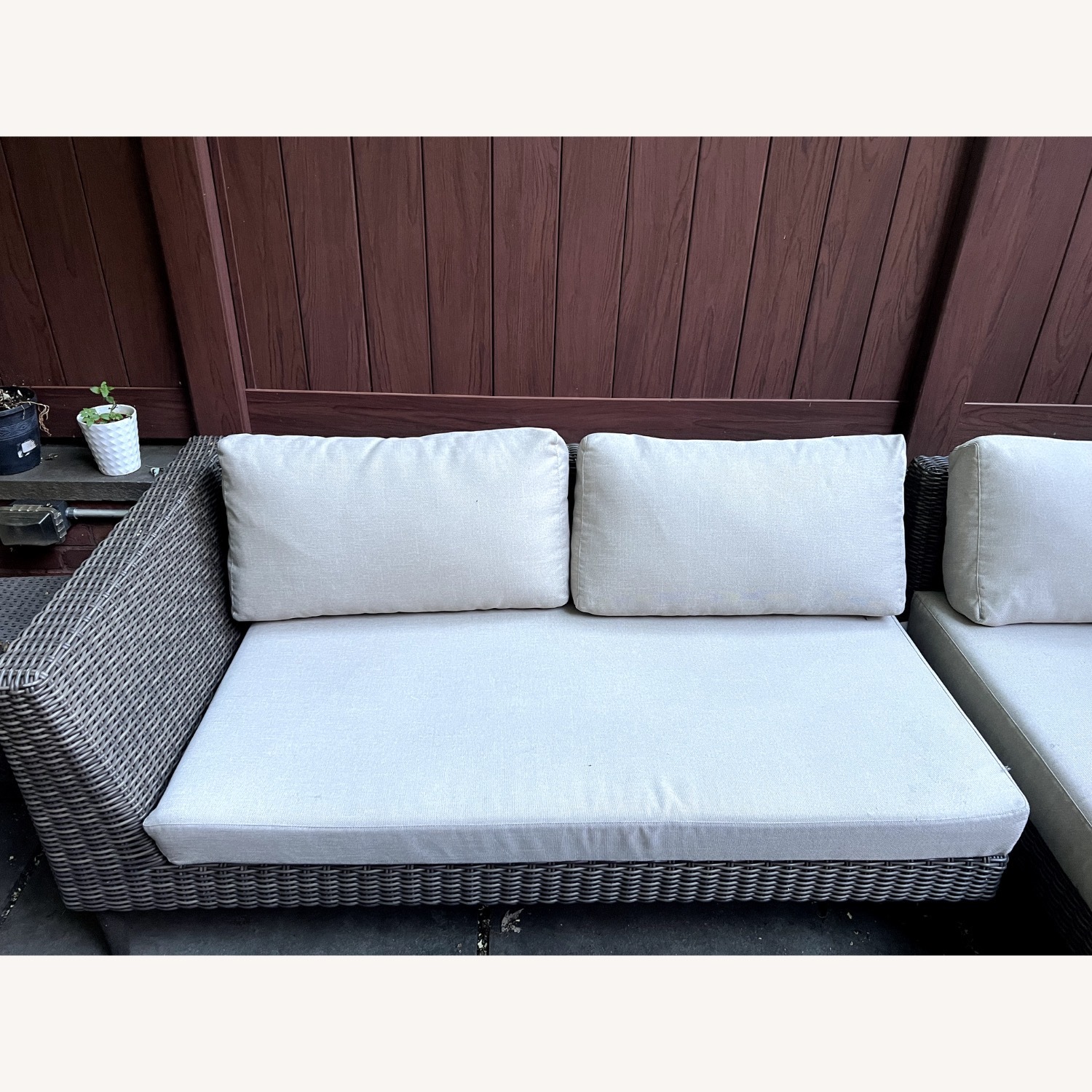 West Elm Marina Outdoor 2 Piece Sectional - image-5