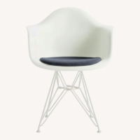 Herman Miller Eames Molded Armchairs with Pads