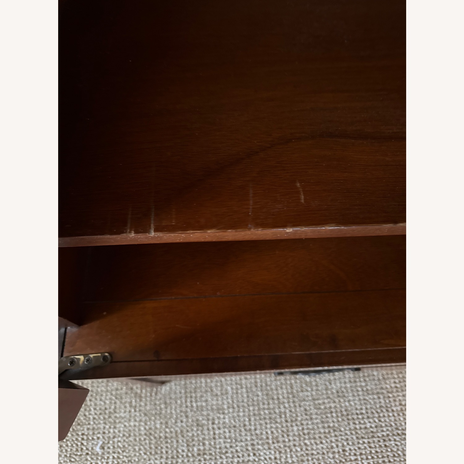 Domain Furniture Dark Brown Wood Media Storage - image-4