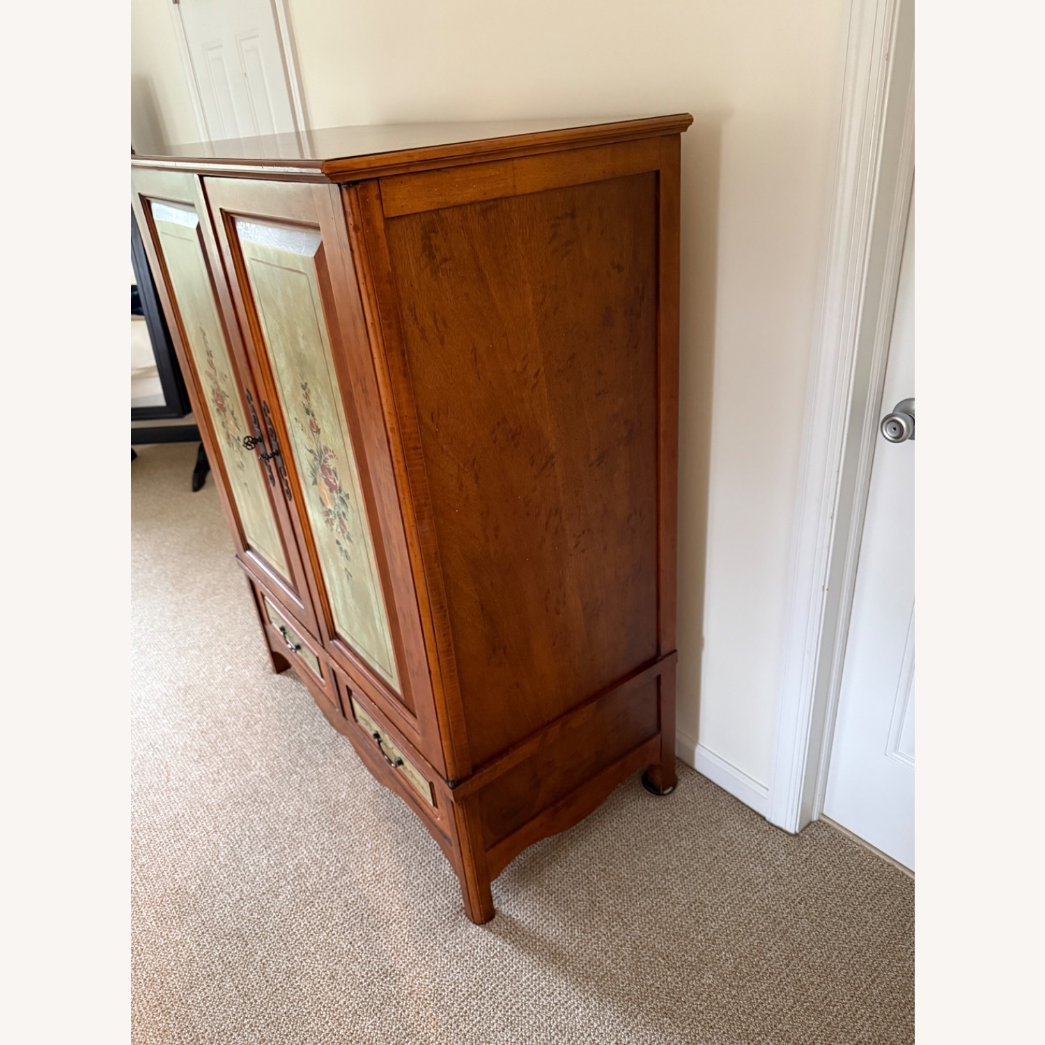 Domain Furniture Dark Brown Wood Media Storage - image-3